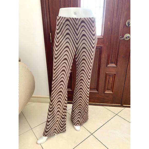 Urban Outfitters UO Bryn Pull-On Flare Soft Pants in Brown - Picture 5 of 16